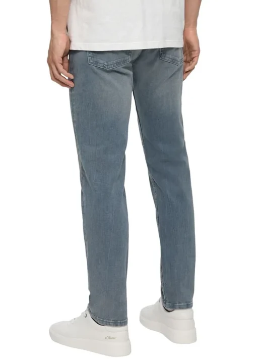 s.Oliver Herren Jeans Nelio Slim Fit Mid Rise Slim leg blau S23 2135874