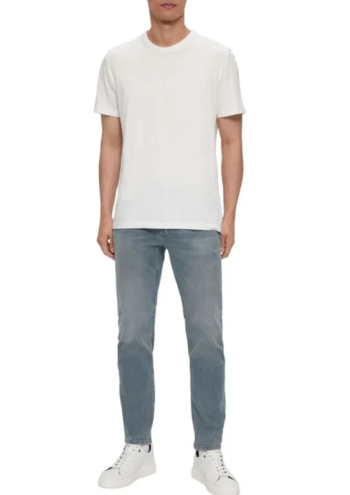 s.Oliver Herren Jeans Nelio Slim Fit Mid Rise Slim leg blau S23 2135874