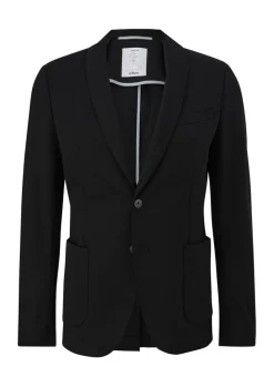 s.Oliver Herren Sakko Jogg Sakko schwarz S23 2138975