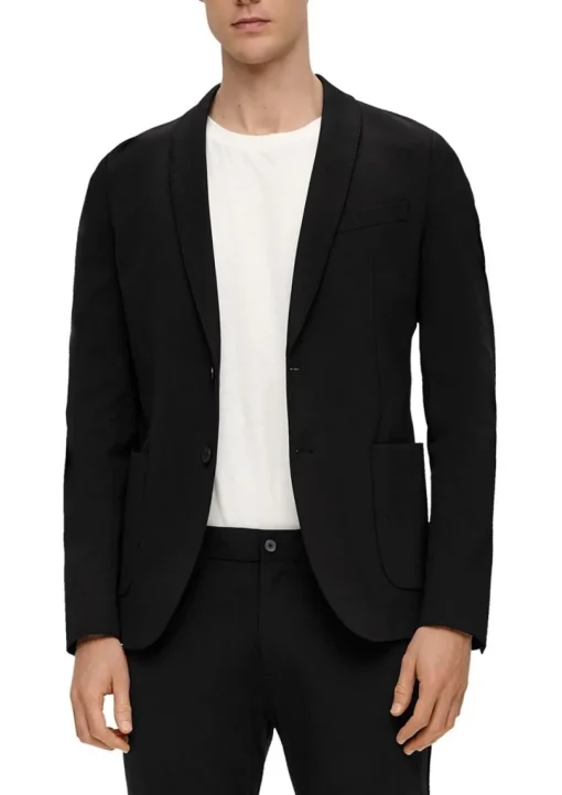 s.Oliver Herren Sakko Jogg Sakko schwarz S23 2138975
