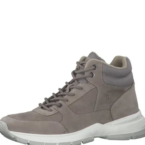 s.Oliver Herren Schnürboots Schnürschuh  Warmfutter grau schwarz S22 5-5-15201-29
