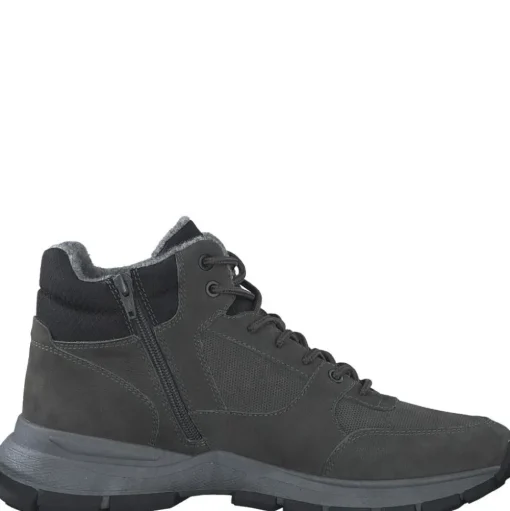 s.Oliver Herren Schnürboots Schnürschuh  Warmfutter grau schwarz S22 5-5-15201-29