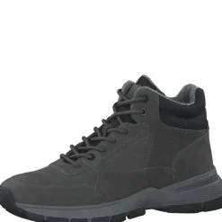 s.Oliver Herren Schnürboots Schnürschuh  Warmfutter grau schwarz S22 5-5-15201-29