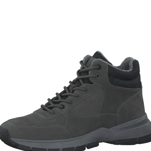 s.Oliver Herren Schnürboots Schnürschuh  Warmfutter grau schwarz S22 5-5-15201-29