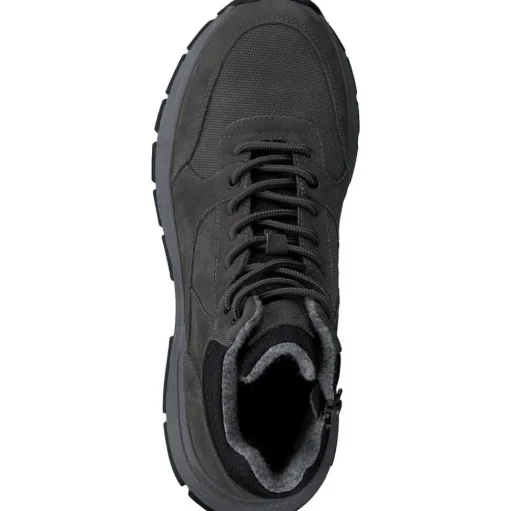 s.Oliver Herren Schnürboots Schnürschuh  Warmfutter grau schwarz S22 5-5-15201-29