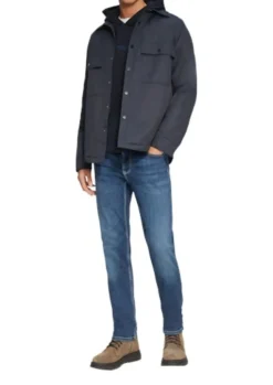 s.Oliver Hoodie Herren blau S24 2157203