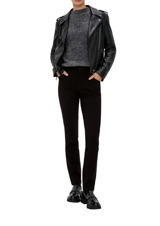 S.Oliver Hose aus Jersey schwarz S14 2139083