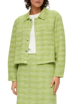 s.Oliver Jacke Damen grün S24 2141095