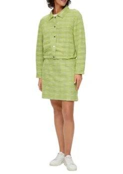 s.Oliver Jacke Damen grün S24 2141095