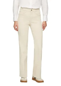s.Oliver Jeans Hose Damen beige S24 2157405