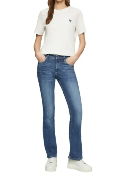 s.Oliver Jeans Hose Damen blau S25 2163349