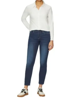 s.Oliver Jeans Hose Damen blau &schwarz S24  2163293