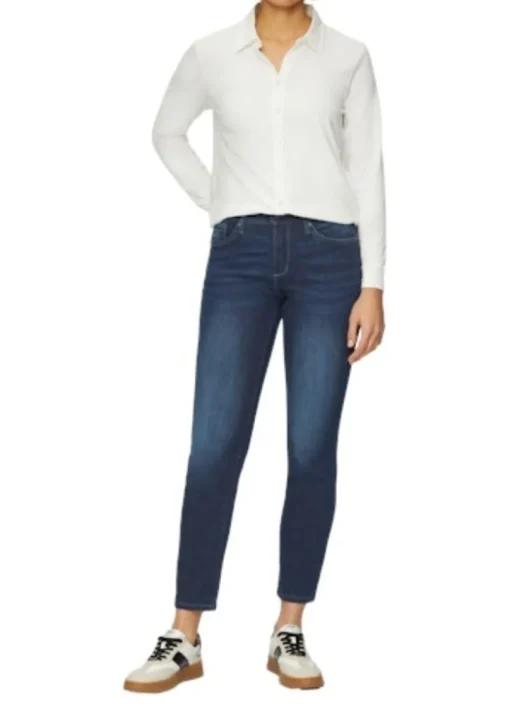 s.Oliver Jeans Hose Damen blau &schwarz S24  2163293
