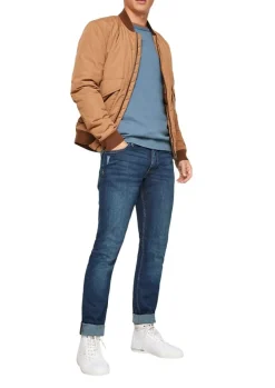 s.Oliver Jeans Slim Fit Mid Rise Destroy blau S21 2107599
