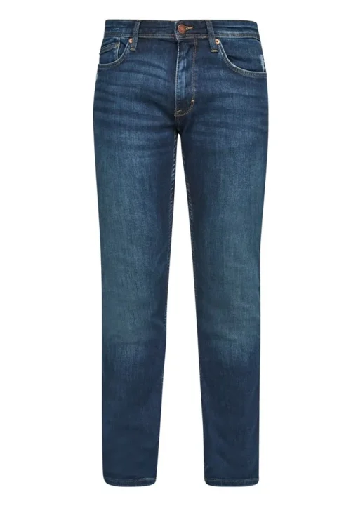 s.Oliver Jeans Slim Fit Mid Rise Destroy blau S21 2107599