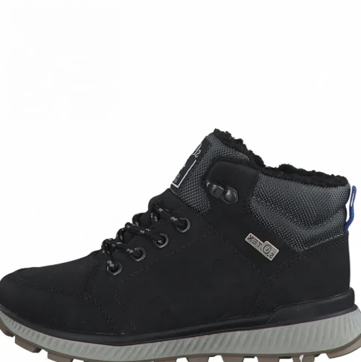 s.Oliver Kinder  Jungen Schnürschuh Halbhoch TEX- Membran schwarz S21 5-5-45100-27