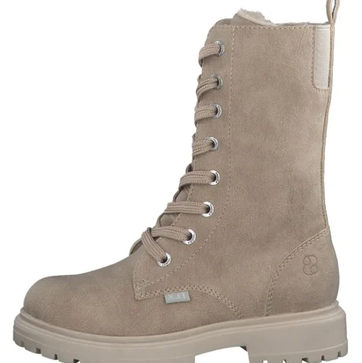 s.Oliver Kinder Mädchen Schnürboots Schnürstiefel TEX- Membran beige S22  5-5-46602-29