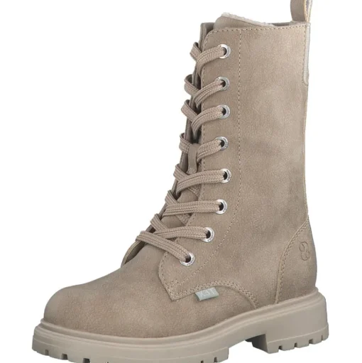 s.Oliver Kinder Mädchen Schnürboots Schnürstiefel TEX- Membran beige S22  5-5-46602-29