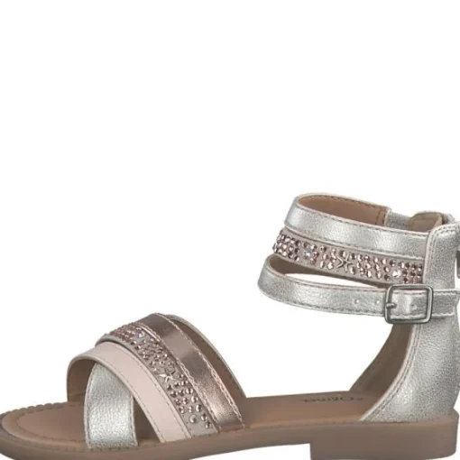 s.Oliver Kinder Sandalette platinum comb S13  5-5-48206-20