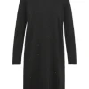 s.Oliver kurze Jersey Kleid Damen schwarz S24 2160122