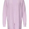 s.Oliver Kuscheling-weiche Strickjacke Damen lila&blue S24 2154766