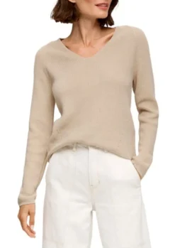 s.Oliver lässige Strickpullover Damen 2151524