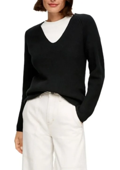 s.Oliver lässige Strickpullover Damen 2151524