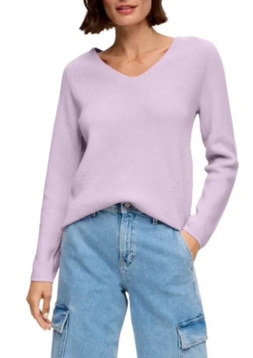 s.Oliver lässige Strickpullover Damen 2151524