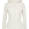 s.Oliver Materialmix Jacke Damen weiß&schwarz S25 2160409