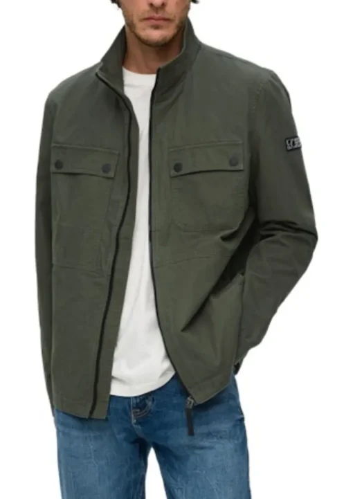 s.Oliver Outdoor-Jacke Herren grün S24 2141357