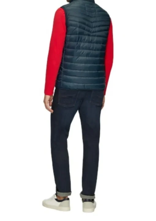 s.Oliver Outdoor-Weste Herren blue&black S24 2150251