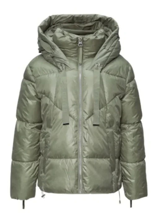 s.Oliver Puffferjacke Damen grün&weiß S24 2156380