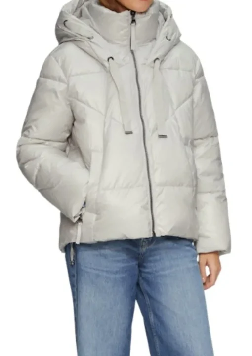 s.Oliver Puffferjacke Damen grün&weiß S24 2156380