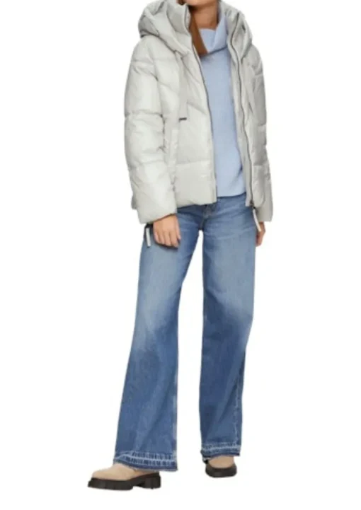s.Oliver Puffferjacke Damen grün&weiß S24 2156380