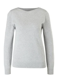 S.Oliver Pullover grau & schwarz NOS 2112210