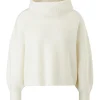 s.Oliver Pullover Rippstruktur Rollkragen weiß,orange, grün, schwarz S22 2120703