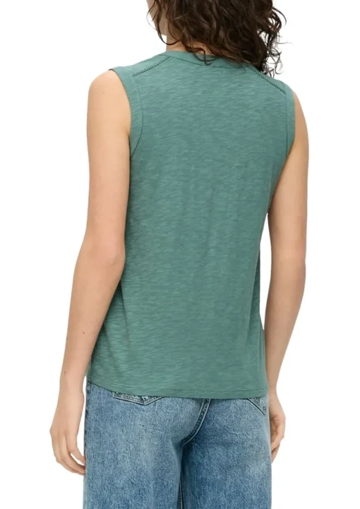 s.Oliver Relaxed Fit T - Shirt mit Lochstickerei S14 2144785