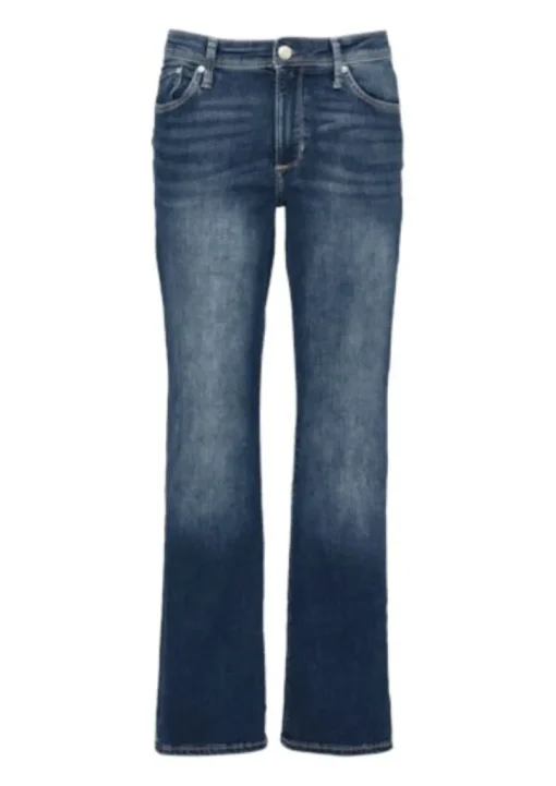 s.Oliver Schlüpfe Jeans Hose Damen blau 2161382