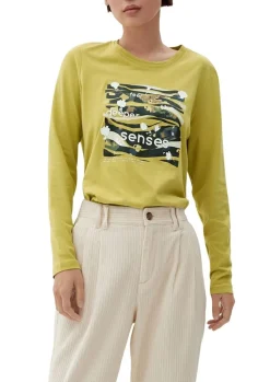 s.Oliver Shirt  Print-Longsleeve mit 3/4-Ärmeln 2122515