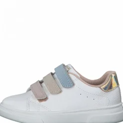 s.Oliver Sneaker Kinder Mädchen Klettverschluss weiß S12 5-5-34201-28