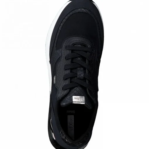 s.Oliver Sneaker Schnürer blau S21 5-5-23606-37
