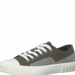 s.Oliver Sneaker Textil grün 5-5-23643-28