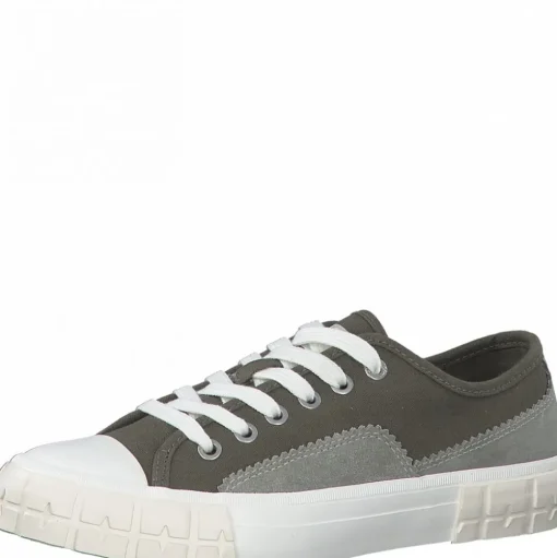 s.Oliver Sneaker Textil grün 5-5-23643-28