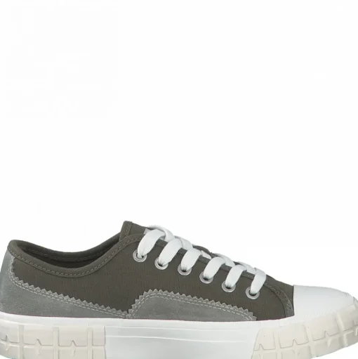 s.Oliver Sneaker Textil grün 5-5-23643-28