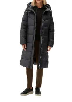 S.Oliver Steppmantel weiß, schwarz S23 2117031