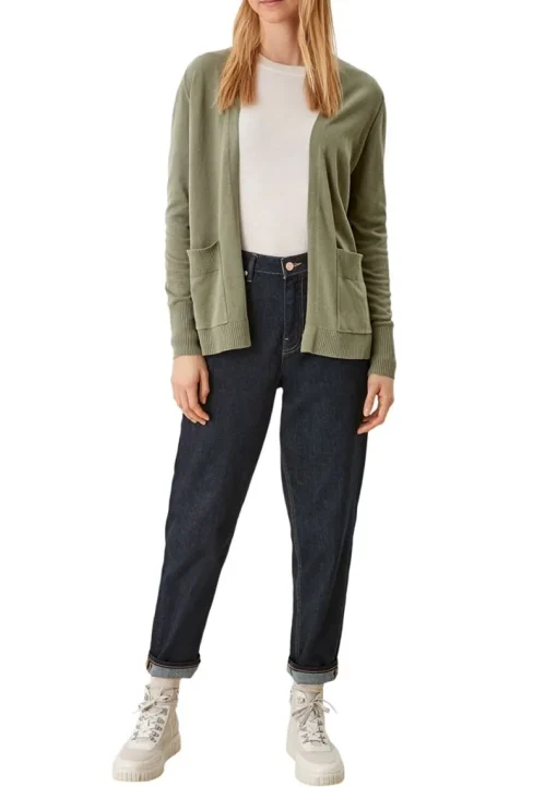 s.Oliver Strickjacke aus Viskosemix grau S22  2112223