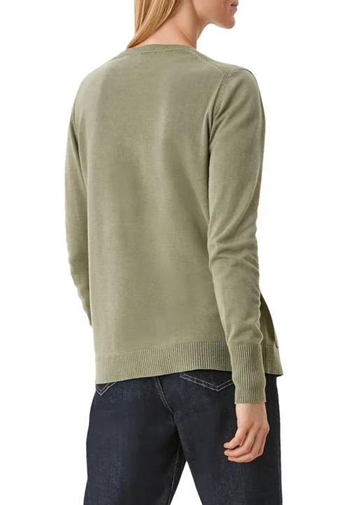 s.Oliver Strickjacke aus Viskosemix grau S22  2112223
