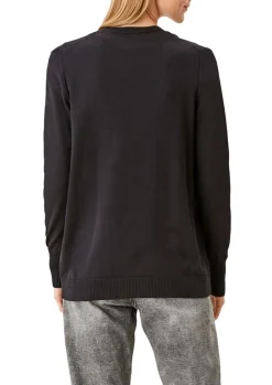 s.Oliver Strickjacke aus Viskosemix grau S22  2112223