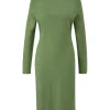 S.Oliver Strickkleid grün & schwarz S23 2138237
