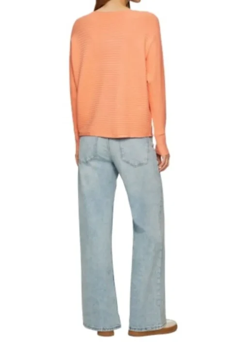 s.Oliver Strickpullover orange&grün S24 2159911